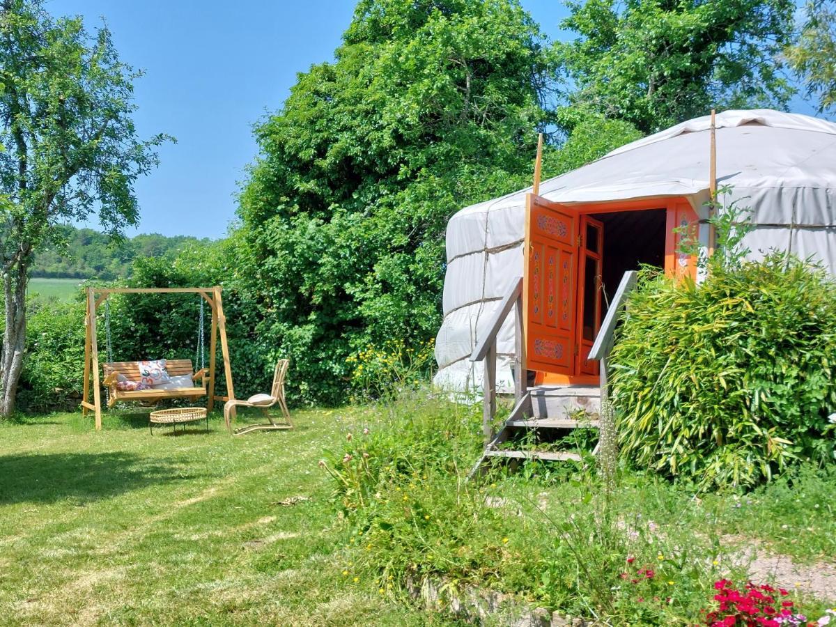 Yourte Bourgogne Corvol-d'Embernard Экстерьер фото